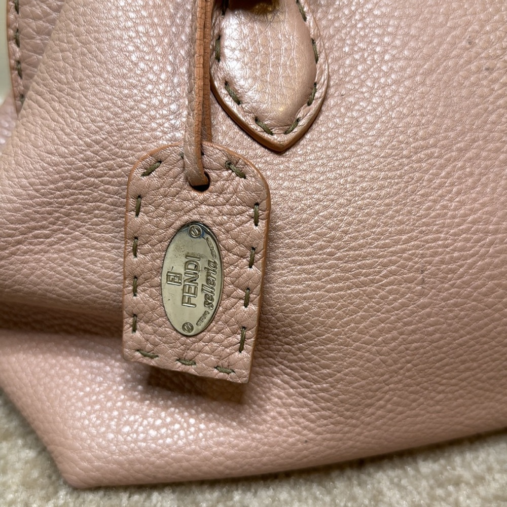 Fendi Pink Leather Handbag - Picture 2 of 7